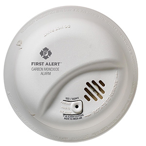 First Alert Hardwired Carbon Monoxide Alarm with Battery Backup