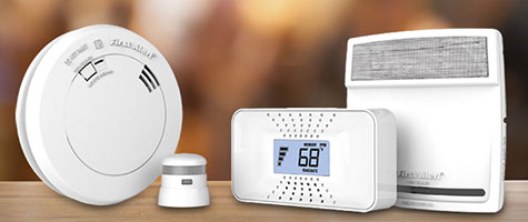 First Alert combo smoke, fire, co and gas alarms