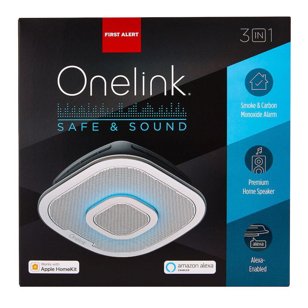 Onelink 1039102 Smoke and Carbon Monoxide Alarm with Amazon Alexa