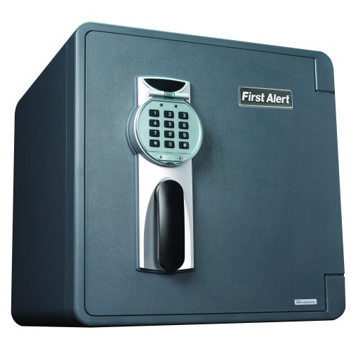 First Alert 1.31 Cubic Foot Water, Fire and Theft Digital Safe - 2092DF