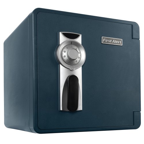 First Alert 1.3 Cubic Foot Water, Fire and Theft Combination Safe - 2092F
