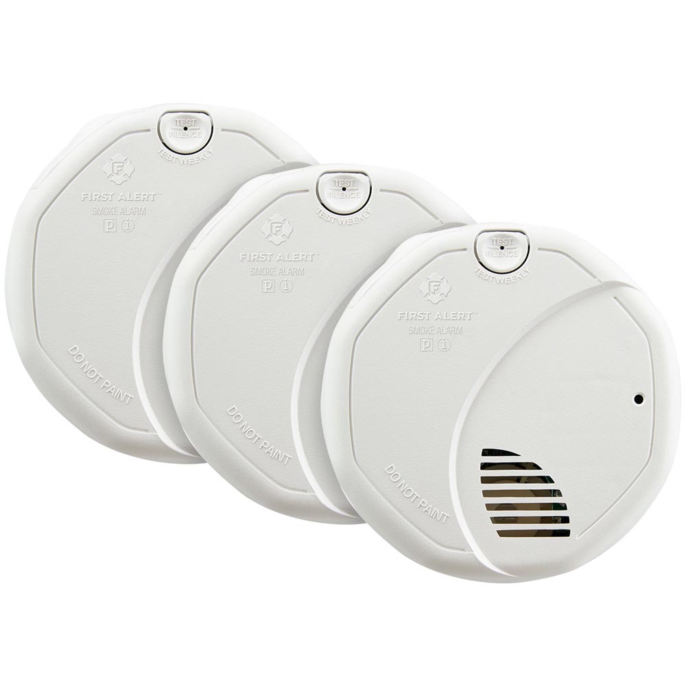 3 Pack Bundle of Smoke Alarm with Smart Sensing Technology and Nuisance Resistance - SA320CN (1039828)