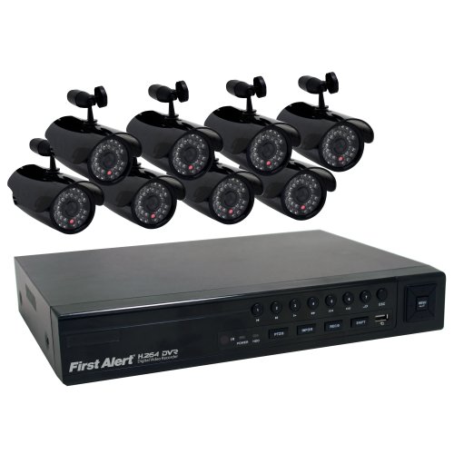The First Alert DC8810-420 Wired DVR 