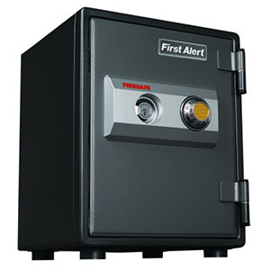 First Alert 2054F Fire and Anti-Theft Combination Safe, .80 Cubic Foot