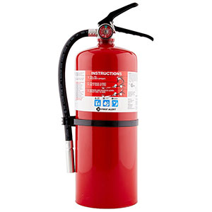 First Alert PRO10 Rechargeable Commercial Fire Extinguisher UL 4-A:60-B:C