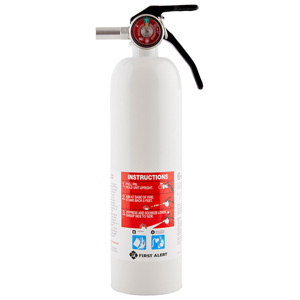 First Alert REC5 Rechargeable Recreation Fire Extinguisher 5-B:C (White)