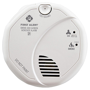 First Alert SC7010B Hardwired Photoelectric Smoke/Carbon Monoxide Alarm