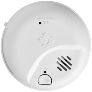 First Alert Precision Detection Interconnect Hardwired Smoke and Carbon Monoxide Alarm with 10-Year Battery Backup - SMICO105-AC (1046882)